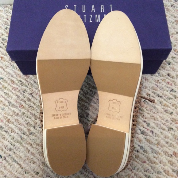 🆕 Stuart Weitzman twine loafers- size 7.5 N - Picture 6 of 8